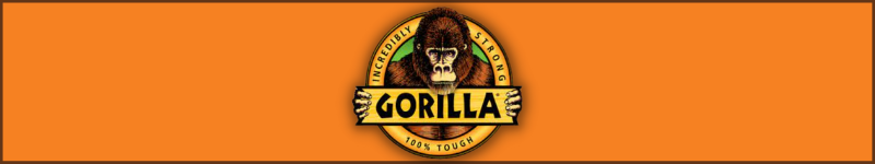 Gorilla White Duct Tape Logo Gilford Hardware